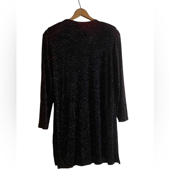 Rabbit Rabbit Rabbit Sparkly Black Jacket Size 12 - Picture 2 of 5